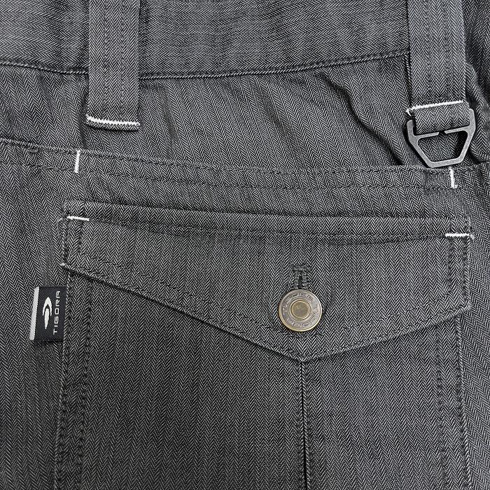 ティゴラ TIGORA ゴルフ カーゴパンツ ヘリンボーン ストレート ジップフライ 綿×ポリエステル×ポリウレタン 79cm グレー メンズ |  | 02