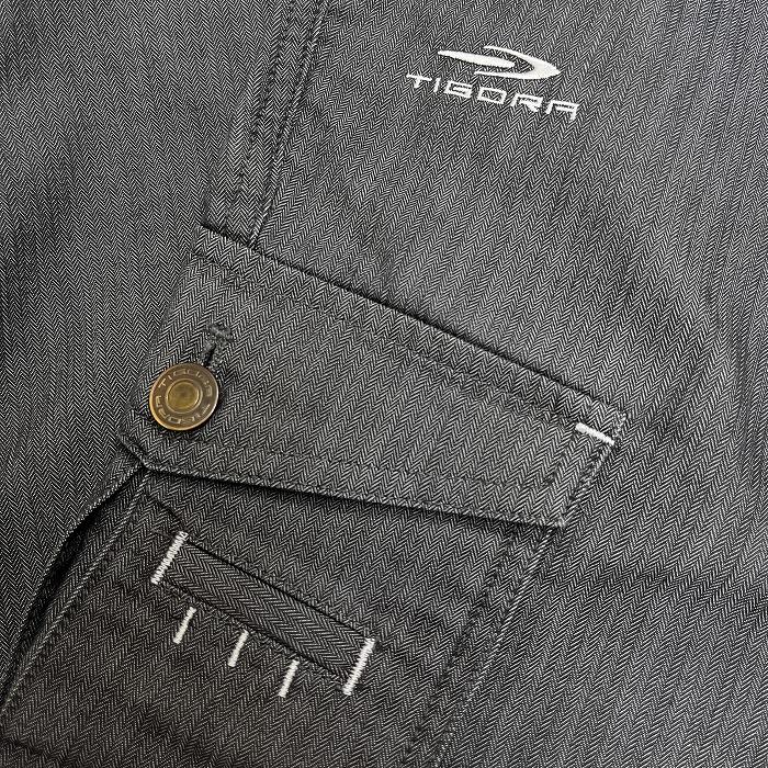 ティゴラ TIGORA ゴルフ カーゴパンツ ヘリンボーン ストレート ジップフライ 綿×ポリエステル×ポリウレタン 79cm グレー メンズ |  | 03