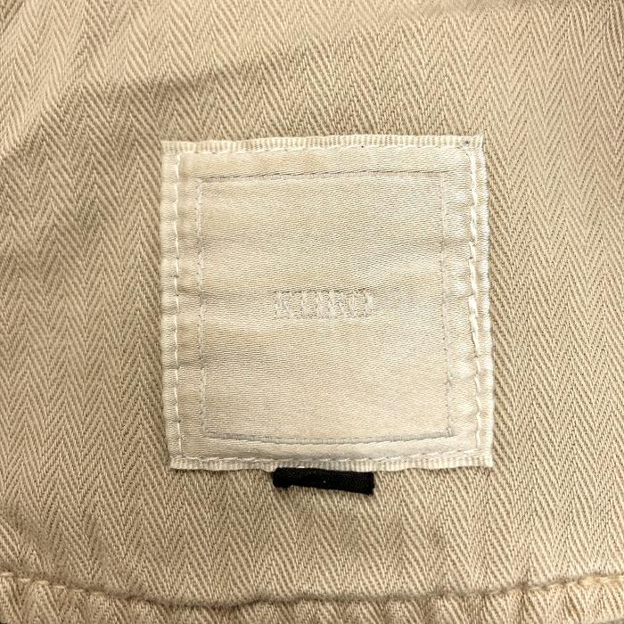 KURO クロ クロップドチノパンツ テーパード 無地 ジップフライ 1