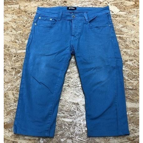 Bershka ベルシュカ サイズ42 Eurサイズ メンズ ショートパンツ 紙パッチ 無地 ボタンフライ ハーフパンツ ブルー 水色 Ps Undo Rowa ヤフー店 通販 Yahoo ショッピング