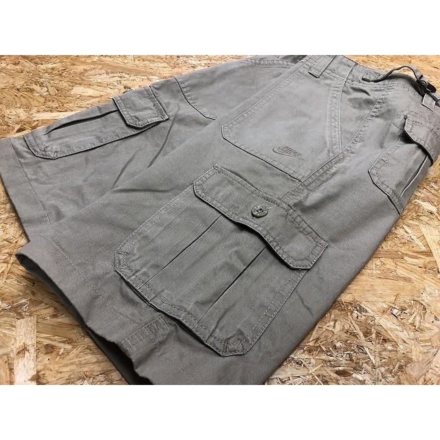 Nike ナイキ S レディース カーゴショーツ カーゴパンツ ショートパンツ ロゴ刺繍 ウエストにアジャスターベルト 綿100 ベージュカーキ系 Ps Undo Rowa ヤフー店 通販 Yahoo ショッピング