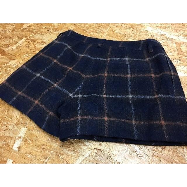 United Arrows Beauty Youth アローズ S レディース ショートパンツ 裏地付き 鍵ホック ウール混 起毛 チェック 紺 茶系 白 Ps01413 Undo Rowa ヤフー店 通販 Yahoo ショッピング