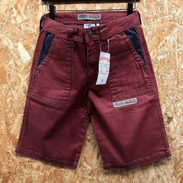 Wave Ranch ウェーブランチ Sサイズ メンズ ショートパンツ ベイカーパンツ ストレッチ ハーフパンツ 綿 ポリウレタン 赤茶系 Ps Undo Rowa ヤフー店 通販 Yahoo ショッピング