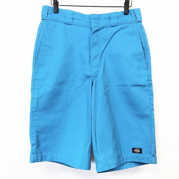 Dickies ディッキーズ 30 メンズ 男性 テーパードショーツ ショートパンツ ハーフパンツ ジップフライ ポリエステル 綿 ブルー 水色 Ps011 Undo Rowa ヤフー店 通販 Yahoo ショッピング