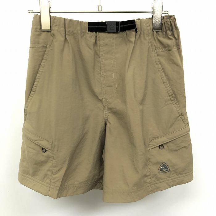 【美品】NIKE ACG ナイキ カーゴショーツ ブラウン grass NIKE AS M ACG SNOWGRASS CARGO SHORT KHAKI/LT IRON ORE/SUMMIT