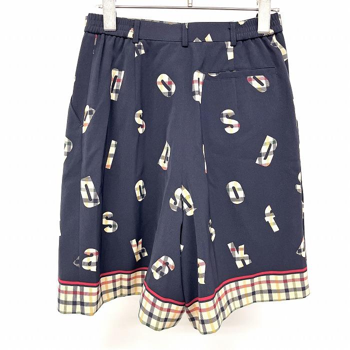 DAKS GOLF チェックキュロット DAKS ダックス ゴルフ GOLF ラップスカート風キュロット ハーフ