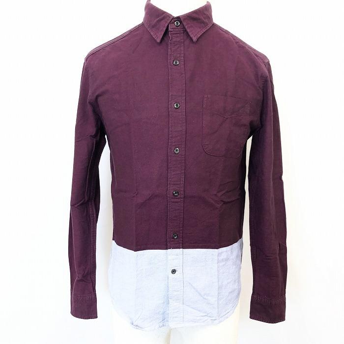 Rageblue レイジブルー M メンズ オックスフォードシャツ バイカラー 長袖 無地 胸ポケット 服 綿100 コットン ワインレッド ネイビー系 Sl Undo Rowa ヤフー店 通販 Yahoo ショッピング