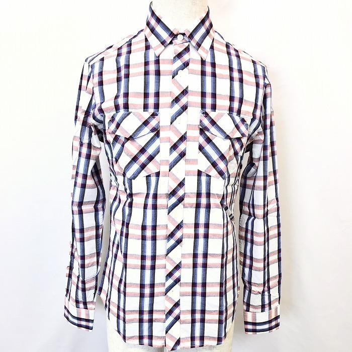 Banana Republic バナナリパブリック Xs メンズ チェックシャツ 長袖 両胸ポケット Soft Wash 綿100 コットン 白 ピンク 青紫 黒 Sl Undo Rowa ヤフー店 通販 Yahoo ショッピング