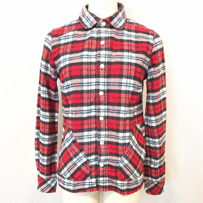 Kastane カスタネ Free レディース 女性 ネルシャツ チェック柄 起毛生地 猫目ボタン ウエストポケット 服 綿100 赤 紺 水色 白 黄系 Sl Undo Rowa ヤフー店 通販 Yahoo ショッピング