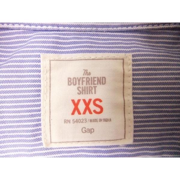 GAP ギャップ ボーイフレンドシャツ BOYFRIEND SHIRT シャツ 細かめ