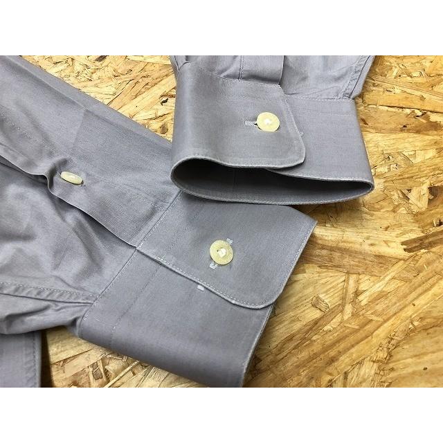 マリオ・ヴァレンティーノ MARIO VALENTINO ドレスシャツ ロゴ刺繍 長袖 綿100% YO グレー 灰色 メンズ | MARIO VALENTINO | 01