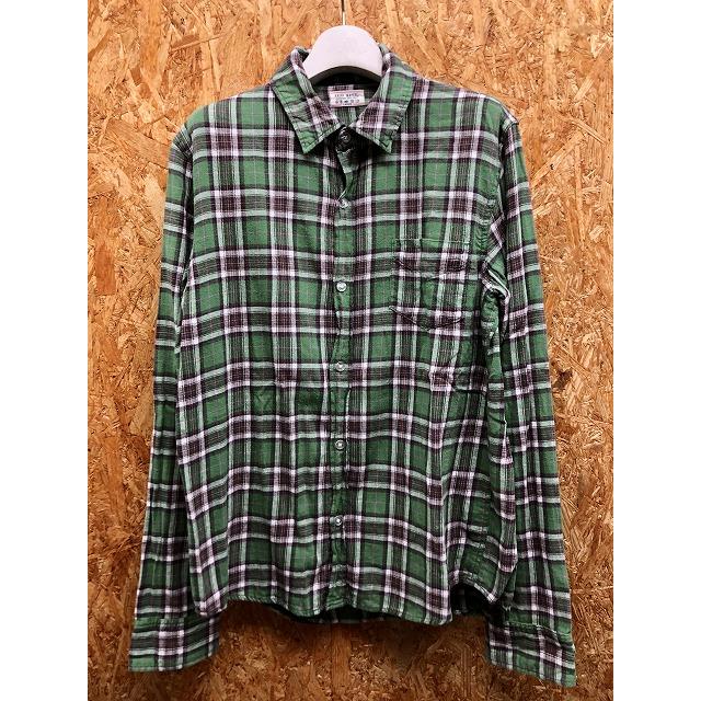 Kriff Mayer クリフメイヤー L メンズ シャツ ソフトネル チェック柄 胸ポケット 長袖 綿100 グリーン ピンク ブラウン系 ホワイト Sl Undo Rowa ヤフー店 通販 Yahoo ショッピング