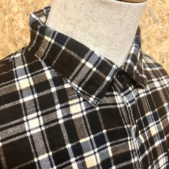 TRAP/U トラップユー TRAP U FAVORITE MOMENT シャツ 起毛 チェック柄