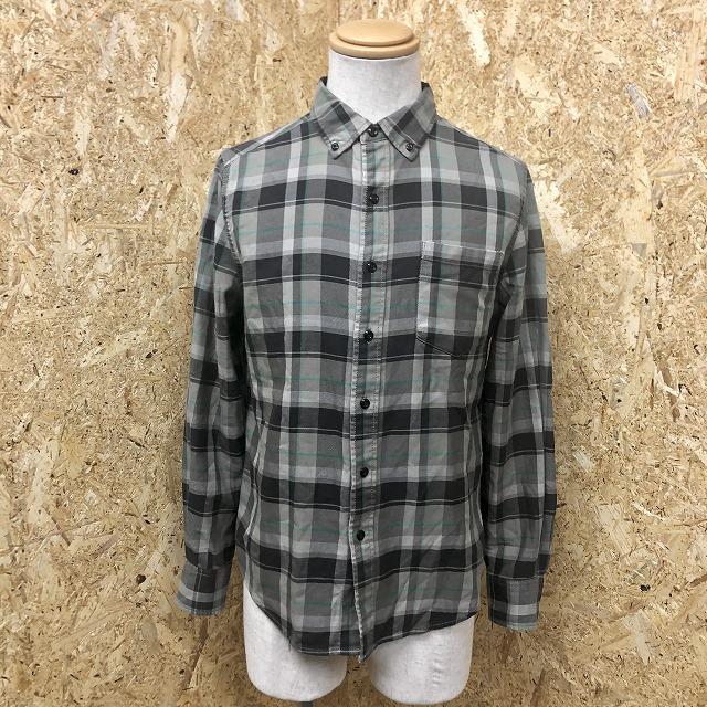 Levi S リーバイス S メンズ シャツ チェック柄 ボタンダウン 胸ポケット付き 長袖 綿100 グレージュ系 エメラルドグリーンなど Sl Undo Rowa ヤフー店 通販 Yahoo ショッピング