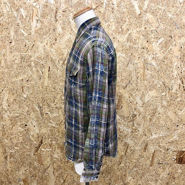 GAP ギャップ S メンズ シャツ チェック柄 ドットボタン 両胸 GAP ギャップ S メンズ シャツ チェック柄 ドットボタン 両胸