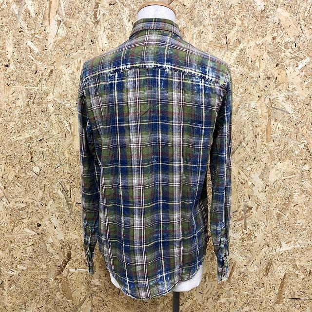 GAP ギャップ S メンズ シャツ チェック柄 ドットボタン 両胸 GAP ギャップ S メンズ シャツ チェック柄 ドットボタン 両胸