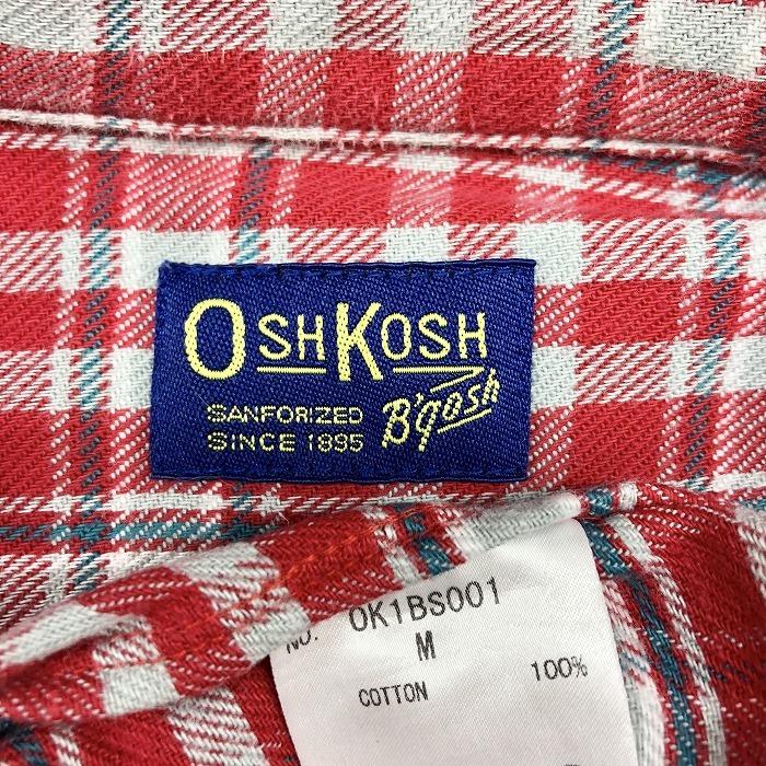 OSHKOSH b'gosh オシュコシュ ビゴッシュ M メンズ シャツ 微起毛