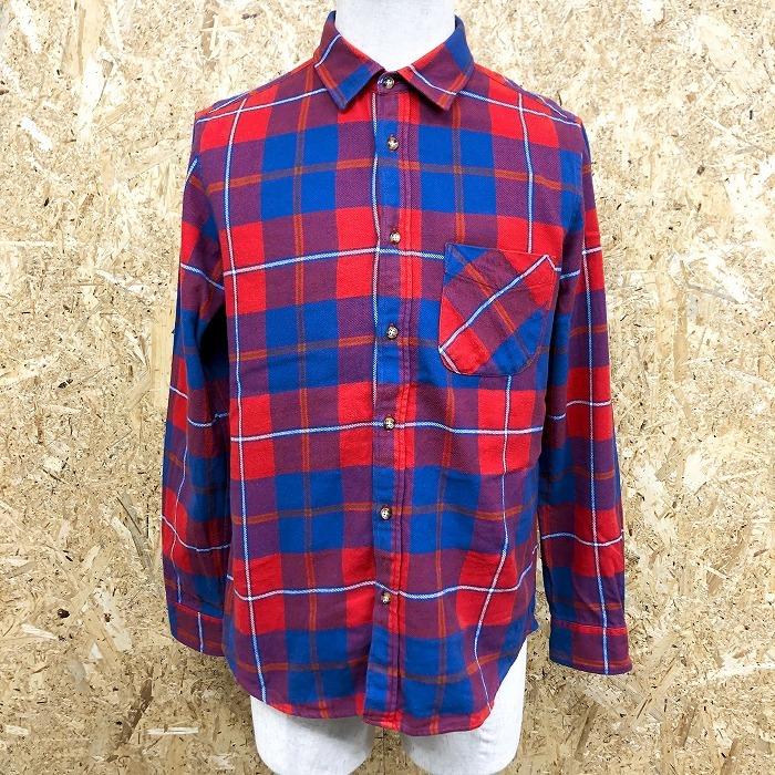 日本製 Hare ハレ M メンズ レディース 起毛シャツ ソフトネル チェック柄 胸ポケット付き 長袖 服 綿100 赤系 青系 緑 白 Sl Undo Rowa ヤフー店 通販 Yahoo ショッピング