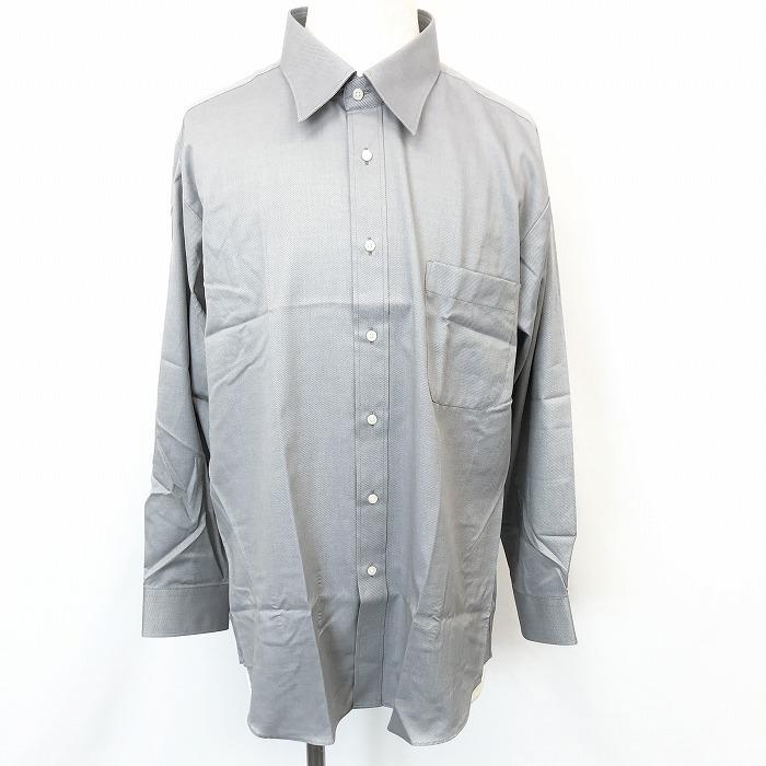 Villand ビランド 3l 45 メンズ 男性 ドレスシャツ 胸ポケット付き 無地 長袖 ビッグサイズ 大きいサイズ 服 綿 ポリエステル グレー Sl Undo Rowa ヤフー店 通販 Yahoo ショッピング