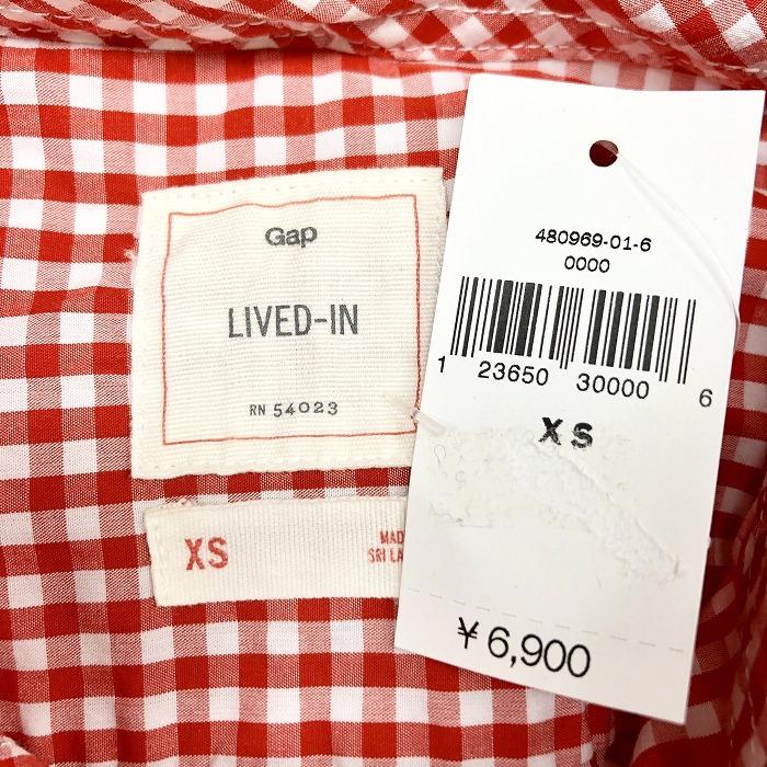 GAP 【新品】GAP ギャップ XS メンズ 男性 ギンガムチェック GAP 【新品】GAP ギャップ XS メンズ 男性 ギンガムチェック
