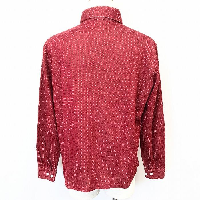 adabat（アダバット） 長袖カットソーシャツ 胸ポケット 刺繍 フレンチ