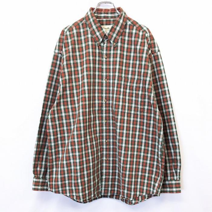 Eddie Bauer（エディーバウアー） シャツ チェック ボタンダウン 長袖