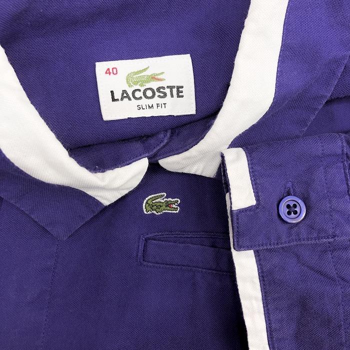 タグ付新品　LACOSTE ラコステ　定番ポロシャツ　サイズ40 LACOSTE（ラコステ） ロングスリーブ ポロシャツ / 長袖