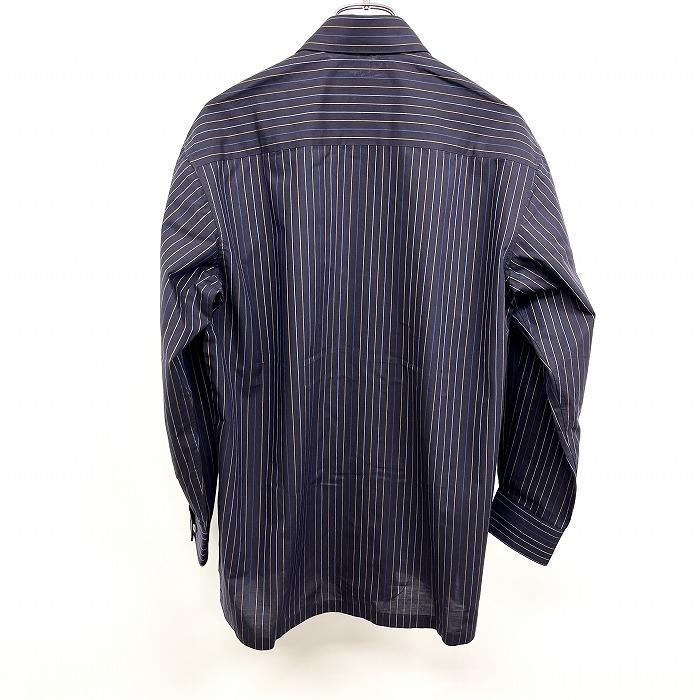pierre cardin（ピエール カルダン） シャツ ストライプ 長袖 ポケット