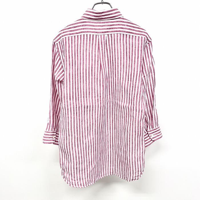 UNITED ARROWS a day in the life シャツ ストライプ ボタンダウン 胸