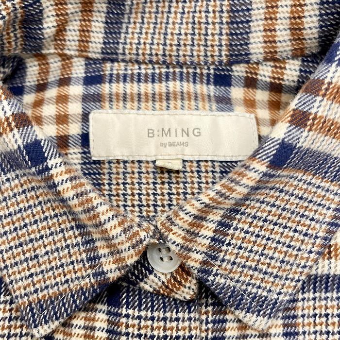 B:MING by BEAMS ビーミングバイビームス B:MING ネルシャツ B:MING by BEAMS ビーミングバイビームス B:MING ネルシャツ