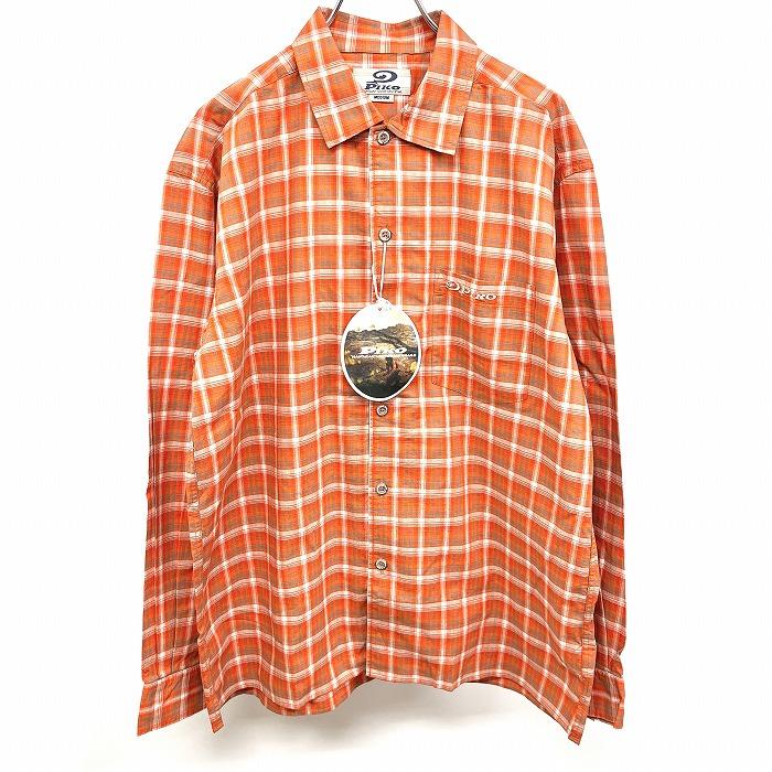 FootJoy メンズ 【XL】 スカーレット/オレンジチェック柄シャツ 新品 ACNE STUDIOS | チェック柄シャツ オレンジ メンズ | YOOX