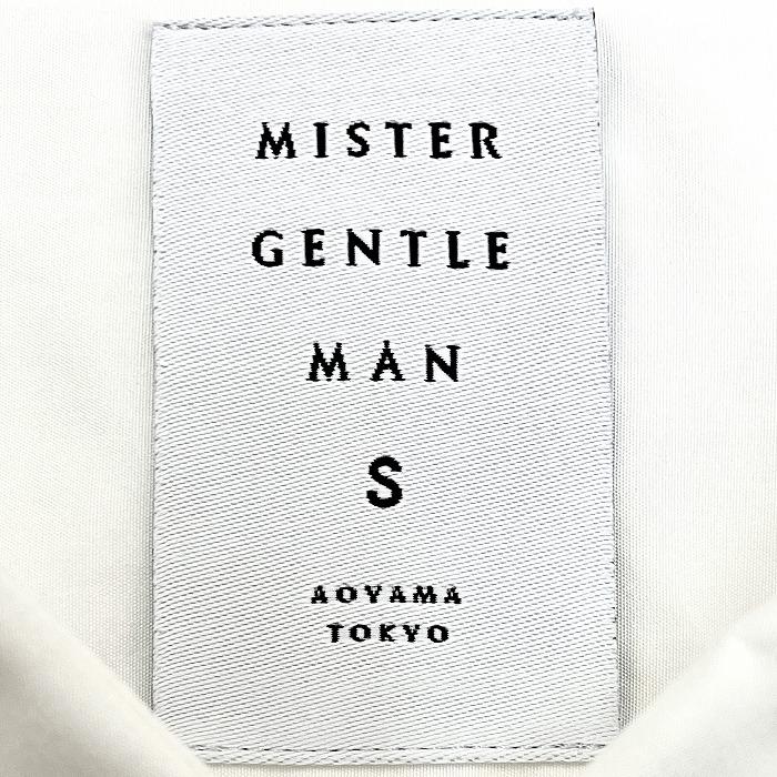 ミスタージェントルマン MISTER GENTLE MAN ドレスシャツ 無地 長袖 胸 