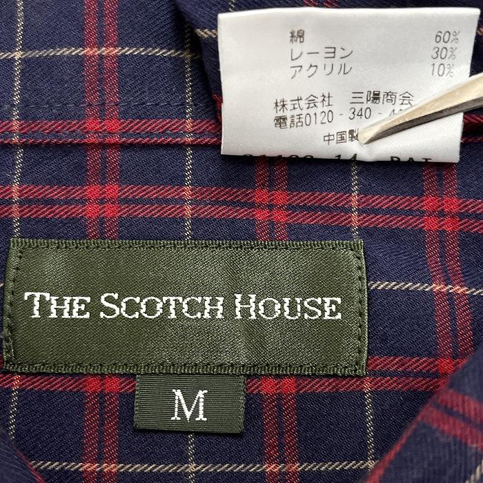 スコッチハウス ジャケット THE SCOTCH HOUSE スコッチハウス 新品 定価3.8万 上質日本製素材 裏地