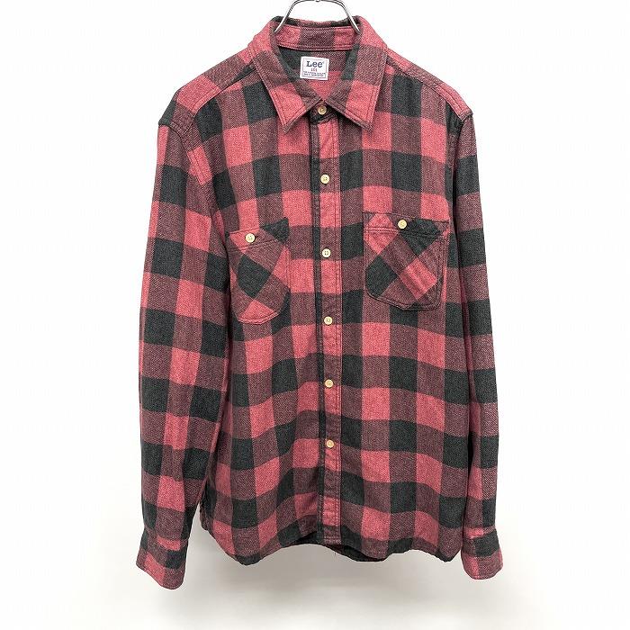 Lee リー 101 ネルシャツ ソフトネル 長袖 バッファローチェック 両胸 