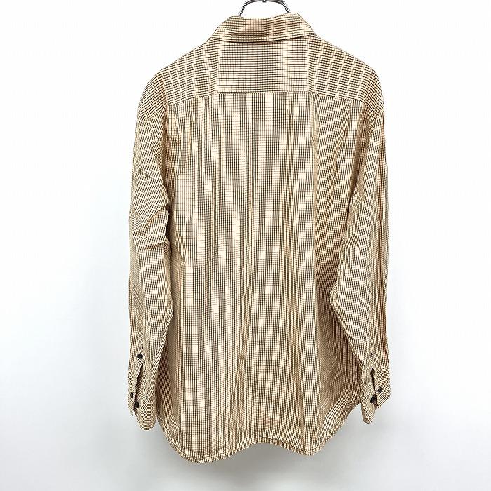 値下げ中！　Yohji Yamamotoダーバン AAR 長袖シャツ チェック D'URBAN（ダーバン） シャツ 長袖 ウィンドウペンチェック ライン