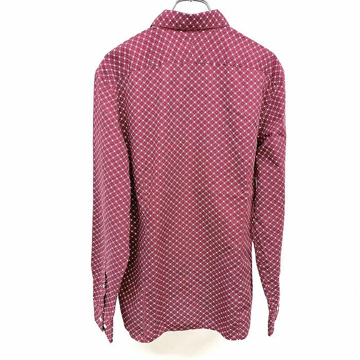 【レトロ_ネクタイシャツ】バナナリパブリック 格子チェック シャツ +ネクタイL レトロ_ネクタイシャツ】バナナリパブリック 格子チェック