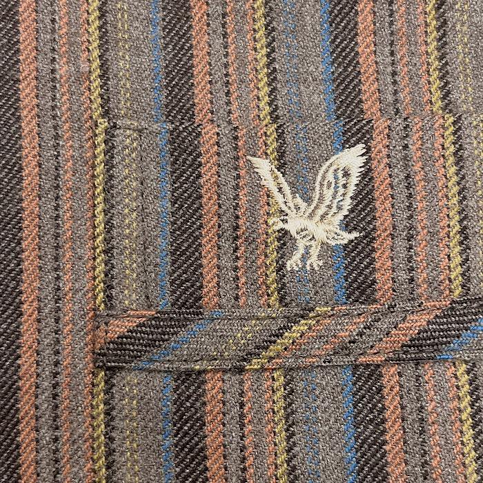 LYLE&SCOTT LYLE＆SCOTT 微起毛 シャツ ストライプ ボックス