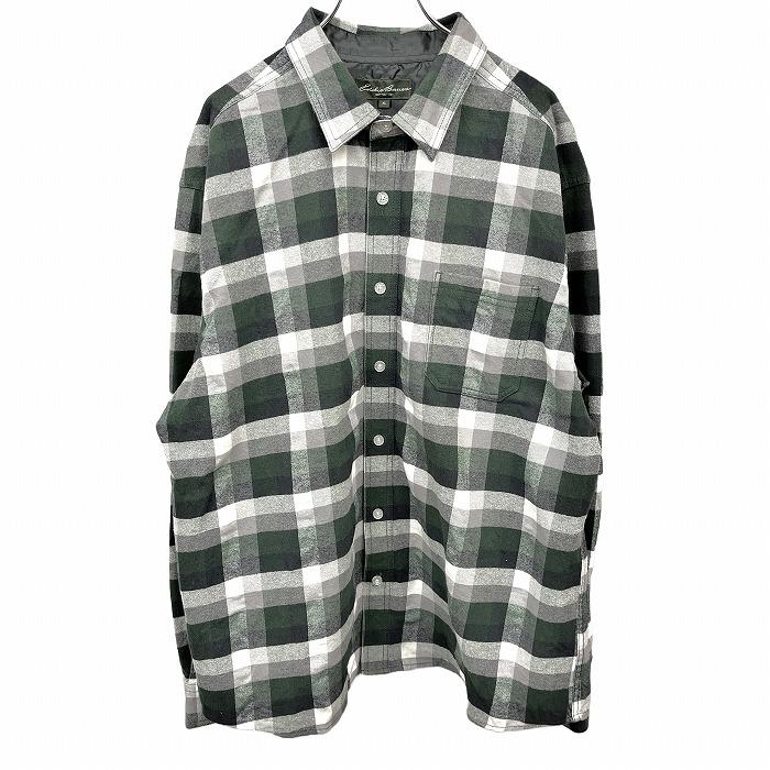 Eddie Bauer（エディーバウアー） ネルシャツ 微起毛 ビエラ起毛