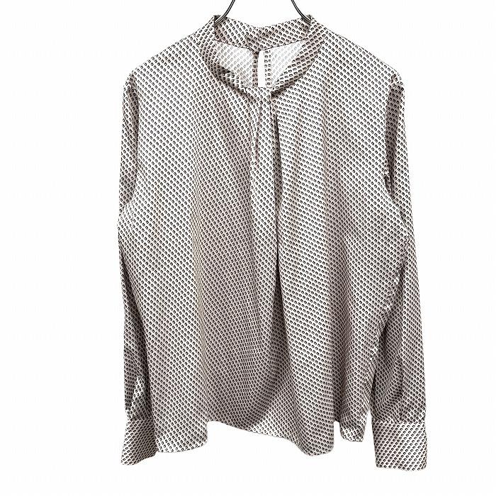 NINA RICCI プルオーバーブラウス　チェニック　チェック　シャツ NINA RICCI プルオーバーブラウス チェニック チェック シャツ