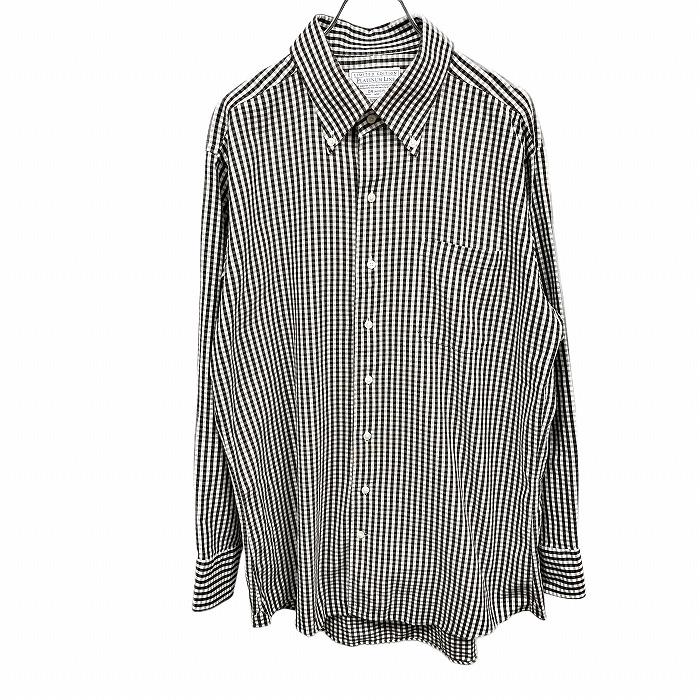 ORIHICA オリヒカ シャツ チェック ボタンダウン 長袖 ポケット