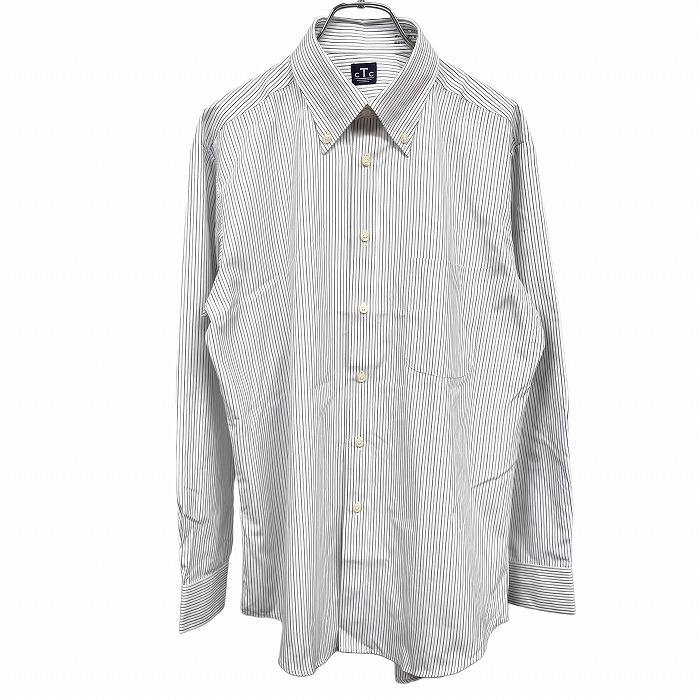 CTC 形態安定 ワイシャツ ドレスシャツ ストライプ ボタンダウン