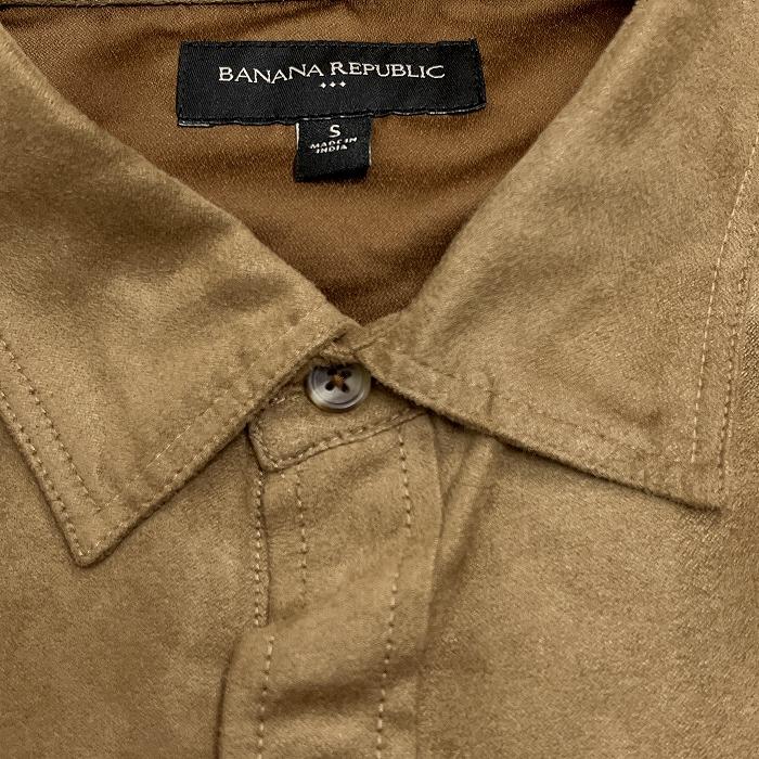 BANANA REPUBLIC バナナリパブリック フェイクスエード ウエスタン 