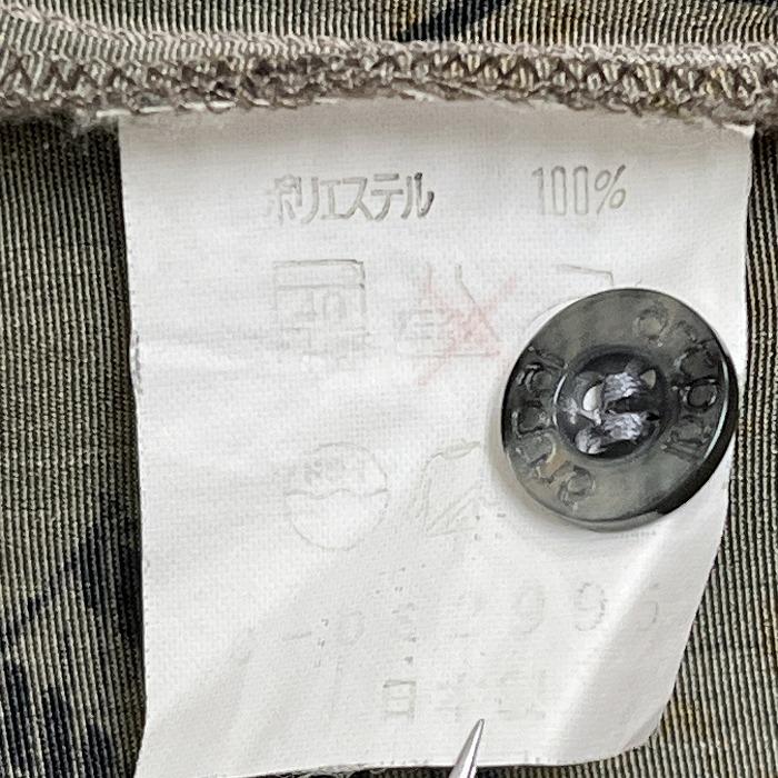 Artpal club 総柄シャツ ボックスカット 長袖 胸ポケット 日本製 ポリ100% M ブラウン 茶×杢ダークグレーベージュ×黒 メンズ |  | 04