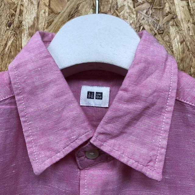 ユニクロ（UNIQLO） Sサイズ メンズ シャツ フレンチフロント 胸