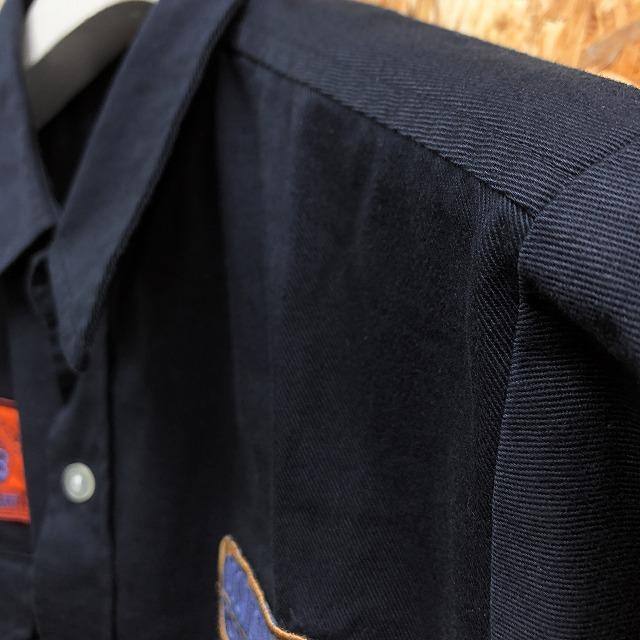 3/9まで値下げ中　美品　てぃら プロデュース　ワッペンシャツジャケットネイビー 25SS】WOMEN サスティナブルピケポロシャツ ネイビー