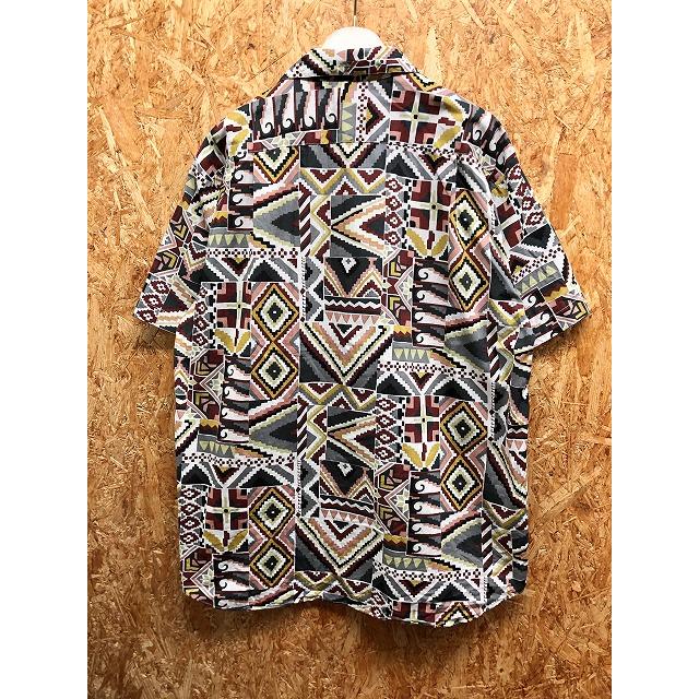 日本製】 CRAYSUN - FREE メンズ シャツ ネイティブ柄 ハマカラ