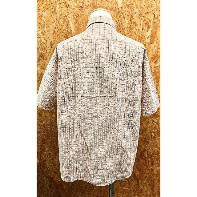 SIMPLE LIFE シンプルライフ L メンズ クレープシャツ シア