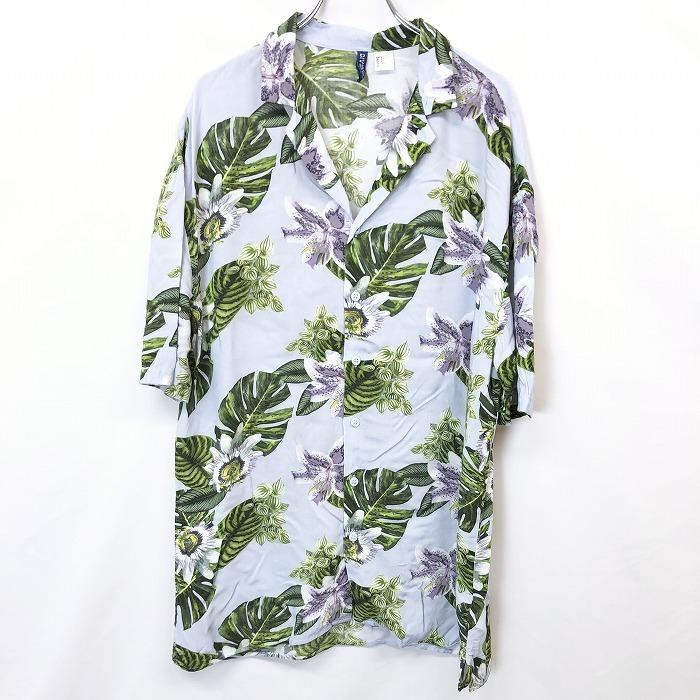 H&M エイチアンドエム H＆M DIVIDED アロハシャツ 花柄 フラワー