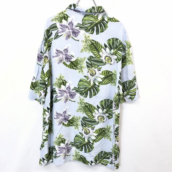 JUNYA 希少 2016 レーヨン アロハ シャツ S オープンカラー 花柄 JUNYA 希少 2016 レーヨン アロハ シャツ S オープンカラー 花柄