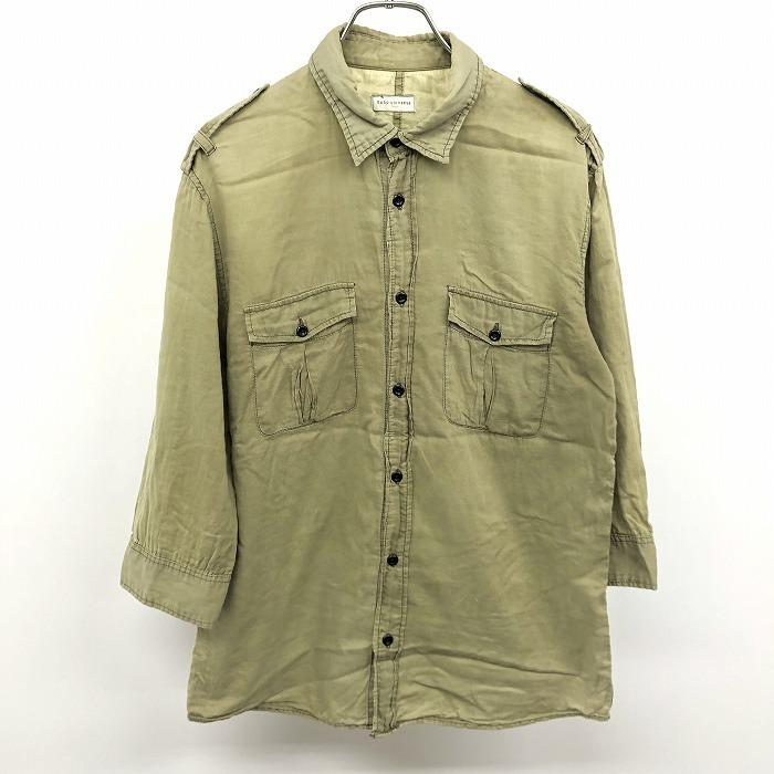 NANO universe ナノユニバース nano・universe 薄手 ガーゼシャツ